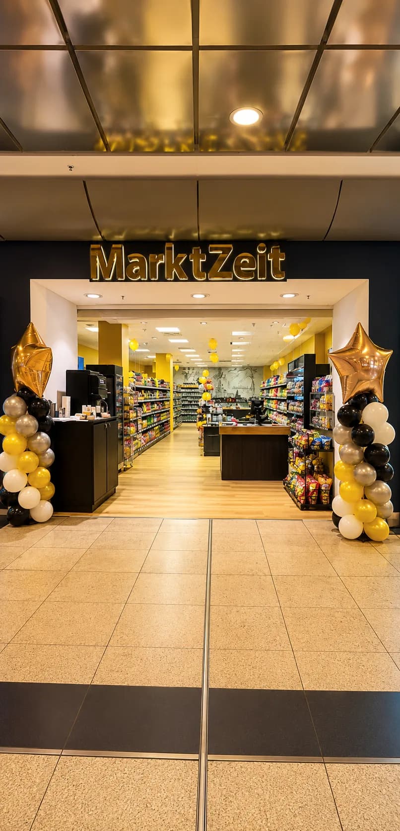 Das MarktZeit-Ladengeschäft im Untergeschoss der Promenaden im Leipziger Hauptbahnhof